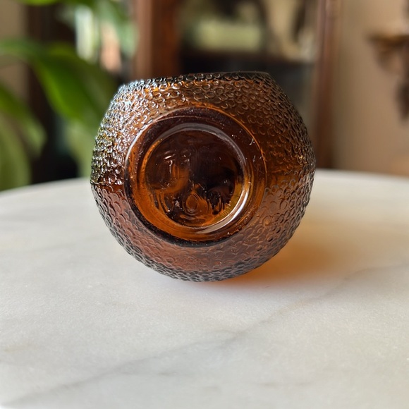 Vintage 1970’s Avon Spicy After Shave Decanter Cologne Brown Glass Bottle - Picture 7 of 9